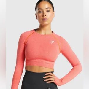 gymshark cropped long sleeve